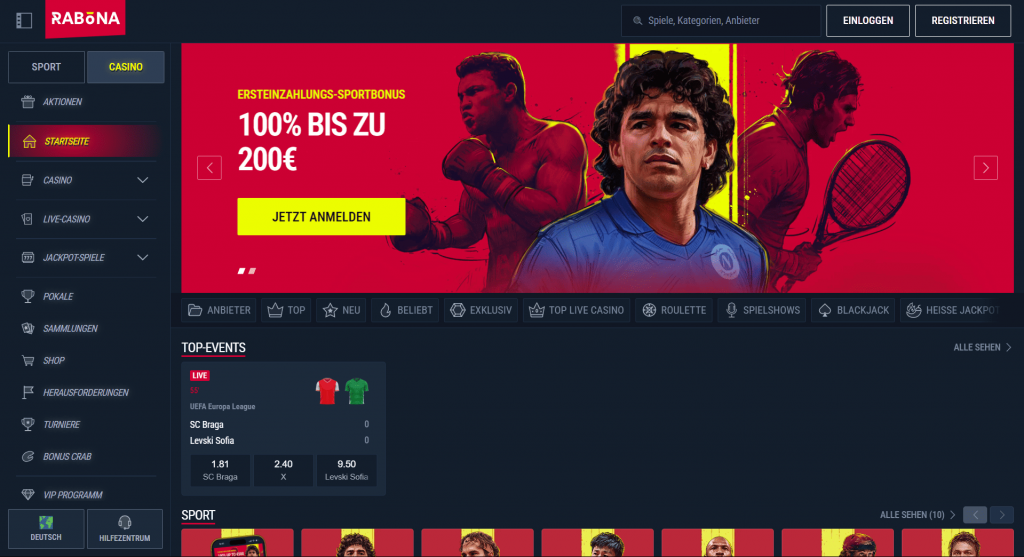 Rabona Casino