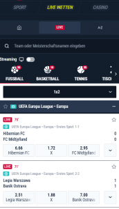 Rabona Mobile App